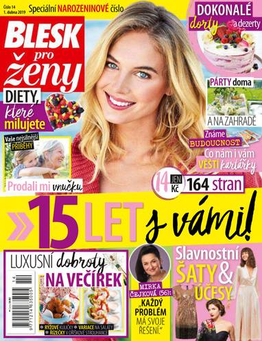 E-magazín BLESK pro ženy - 14/2019 - CZECH NEWS CENTER a. s.