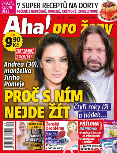 E-magazín Aha! pro ženy - 22/18 - CZECH NEWS CENTER a. s.