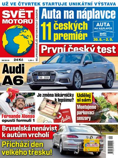 E-magazín SVĚT MOTORŮ - 35/18 - CZECH NEWS CENTER a. s.