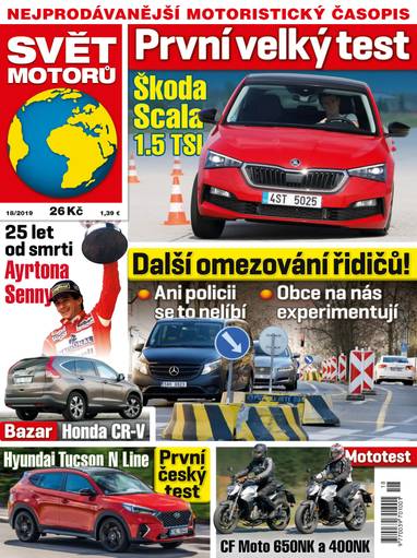 E-magazín SVĚT MOTORŮ - 18/2019 - CZECH NEWS CENTER a. s.