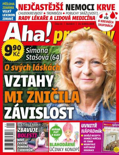 E-magazín Aha! pro ženy - 21/2019 - CZECH NEWS CENTER a. s.