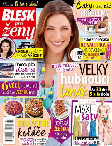 E-magazín BLESK pro ženy - 23/2019 - CZECH NEWS CENTER a. s.