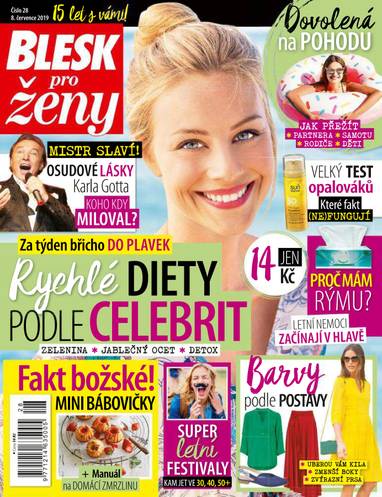 E-magazín BLESK pro ženy - 28/2019 - CZECH NEWS CENTER a. s.