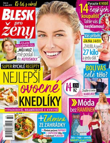 E-magazín BLESK pro ženy - 32/2019 - CZECH NEWS CENTER a. s.