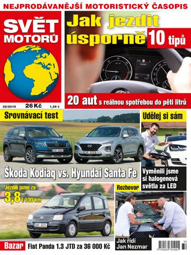 E-magazín SVĚT MOTORŮ - 32/2019 - CZECH NEWS CENTER a. s.