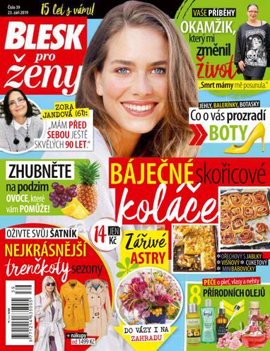 E-magazín BLESK pro ženy - 38/2019 - CZECH NEWS CENTER a. s.