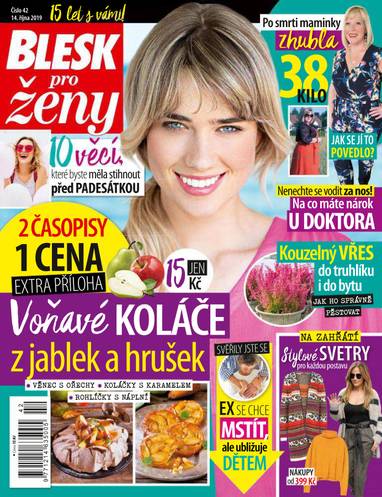 E-magazín BLESK pro ženy - 42/2019 - CZECH NEWS CENTER a. s.