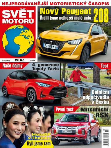 E-magazín SVĚT MOTORŮ - 43/2019 - CZECH NEWS CENTER a. s.