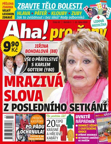 E-magazín Aha! pro ženy - 43/2019 - CZECH NEWS CENTER a. s.