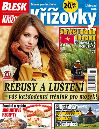 E-magazín BLESK KŘÍŽOVKY - 11/2019 - CZECH NEWS CENTER a. s.