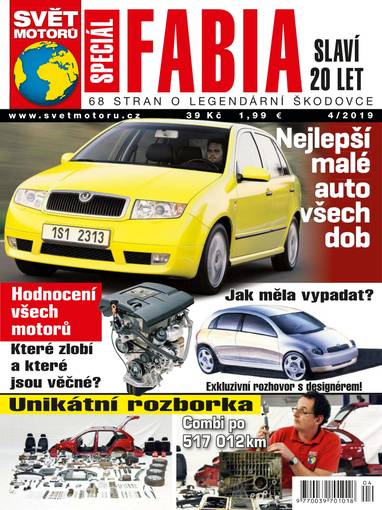 E-magazín SVĚT MOTORŮ SPECIÁL - 4/2019 - CZECH NEWS CENTER a. s.