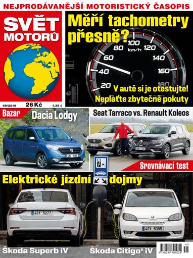 E-magazín SVĚT MOTORŮ - 49/2019 - CZECH NEWS CENTER a. s.