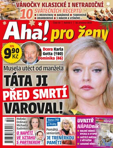 E-magazín Aha! pro ženy - 50/2019 - CZECH NEWS CENTER a. s.