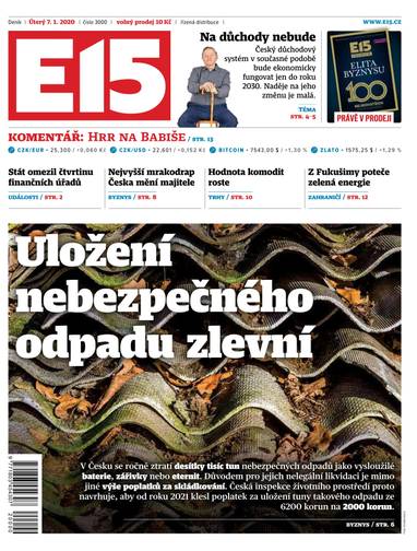 E-magazín e15 - 7.1.2020 - CZECH NEWS CENTER a. s.