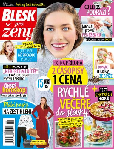 E-magazín BLESK pro ženy - 4/2020 - CZECH NEWS CENTER a. s.