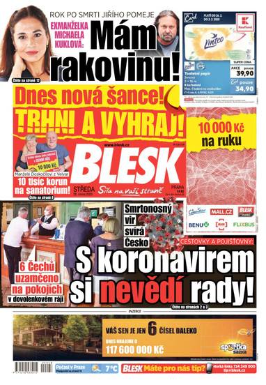 E-magazín BLESK - 26.2.2020 - CZECH NEWS CENTER a. s.