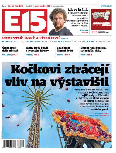 E-magazín e15 - 27.2.2020 - CZECH NEWS CENTER a. s.