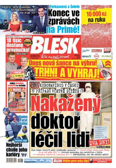 E-magazín BLESK - 7.3.2020 - CZECH NEWS CENTER a. s.