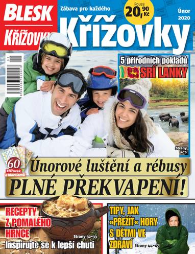 E-magazín BLESK KŘÍŽOVKY - 2/2020 - CZECH NEWS CENTER a. s.