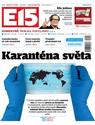 E-magazín e15 - 13.3.2020 - CZECH NEWS CENTER a. s.