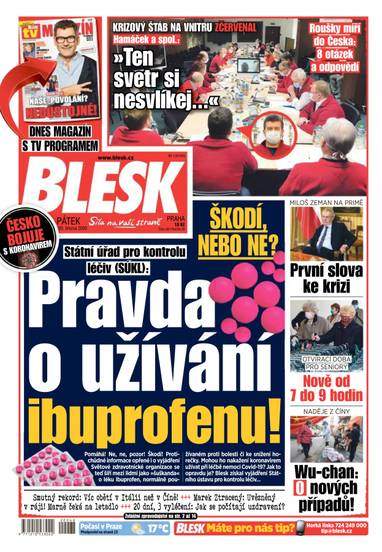 E-magazín BLESK - 20.3.2020 - CZECH NEWS CENTER a. s.