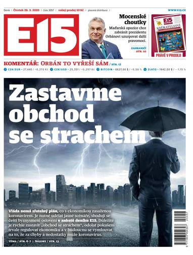 E-magazín e15 - 26.3.2020 - CZECH NEWS CENTER a. s.