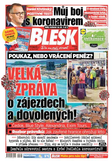 E-magazín BLESK - 30.3.2020 - CZECH NEWS CENTER a. s.