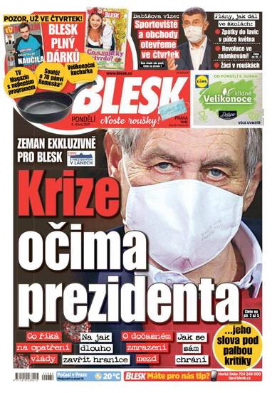 E-magazín BLESK - 6.4.2020 - CZECH NEWS CENTER a. s.