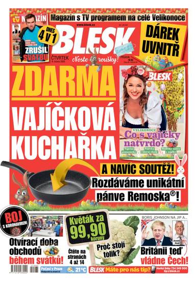 E-magazín BLESK - 9.4.2020 - CZECH NEWS CENTER a. s.