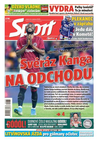 E-magazín Sport - 14.4.2020 - CZECH NEWS CENTER a. s.