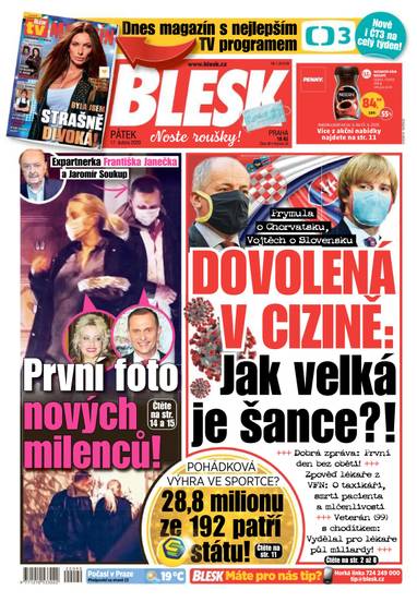 E-magazín BLESK - 17.4.2020 - CZECH NEWS CENTER a. s.