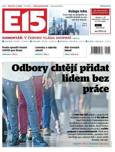 E-magazín e15 - 21.4.2020 - CZECH NEWS CENTER a. s.