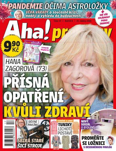 E-magazín Aha! pro ženy - 17/2020 - CZECH NEWS CENTER a. s.