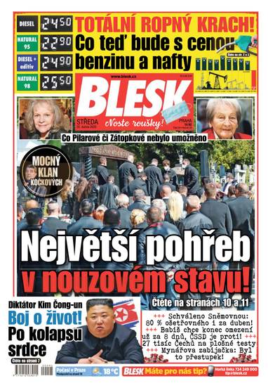 E-magazín BLESK - 22.4.2020 - CZECH NEWS CENTER a. s.