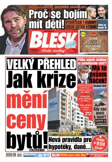 E-magazín BLESK - 4.5.2020 - CZECH NEWS CENTER a. s.