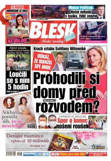 E-magazín BLESK - 7.5.2020 - CZECH NEWS CENTER a. s.