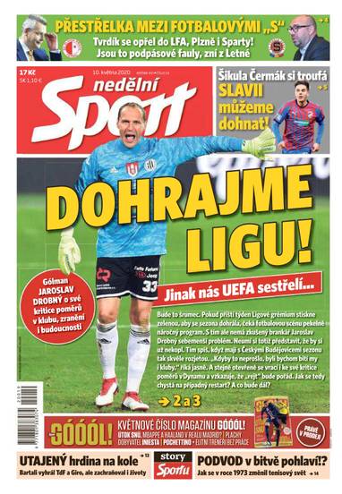 E-magazín nedělní Sport - 19/2020 - CZECH NEWS CENTER a. s.