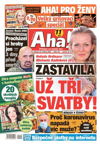 E-magazín Aha! - 13.5.2020 - CZECH NEWS CENTER a. s.