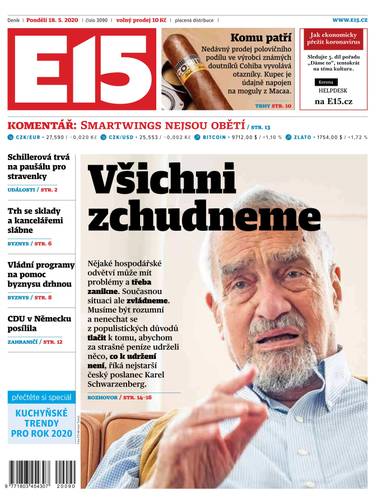 E-magazín e15 - 18.5.2020 - CZECH NEWS CENTER a. s.