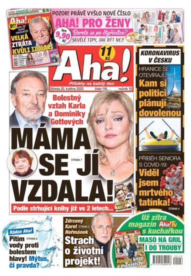 E-magazín Aha! - 20.5.2020 - CZECH NEWS CENTER a. s.