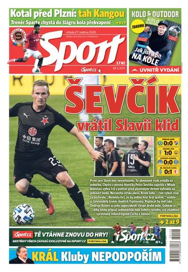 E-magazín Sport - 27.5.2020 - CZECH NEWS CENTER a. s.