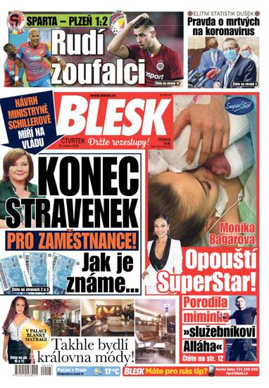 E-magazín BLESK - 28.5.2020 - CZECH NEWS CENTER a. s.