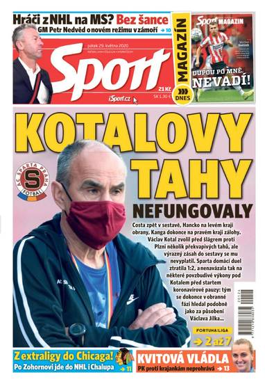 E-magazín Sport - 29.5.2020 - CZECH NEWS CENTER a. s.