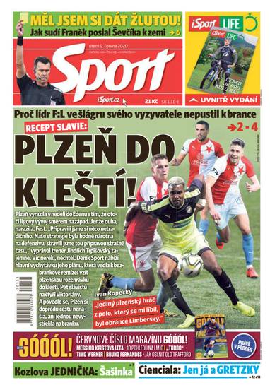 E-magazín Sport - 9.6.2020 - CZECH NEWS CENTER a. s.