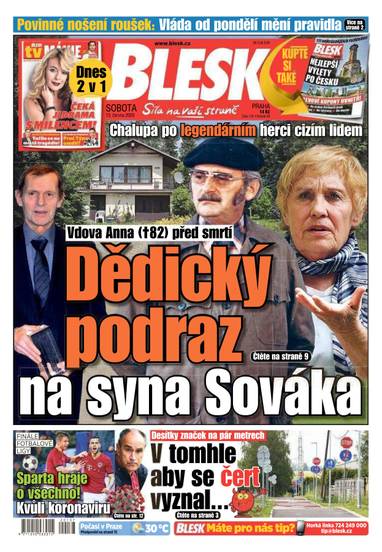 E-magazín BLESK - 13.6.2020 - CZECH NEWS CENTER a. s.