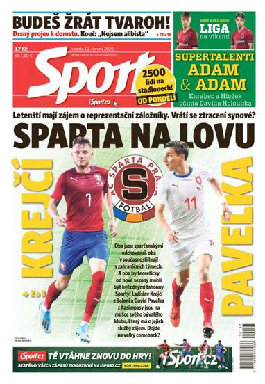 E-magazín Sport - 13.6.2020 - CZECH NEWS CENTER a. s.