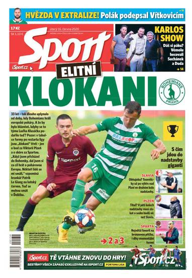 E-magazín Sport - 16.6.2020 - CZECH NEWS CENTER a. s.