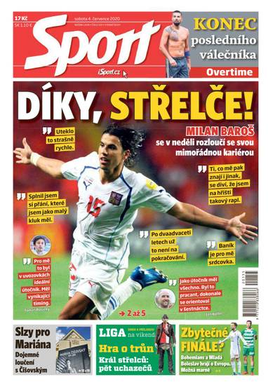 E-magazín Sport - 4.7.2020 - CZECH NEWS CENTER a. s.