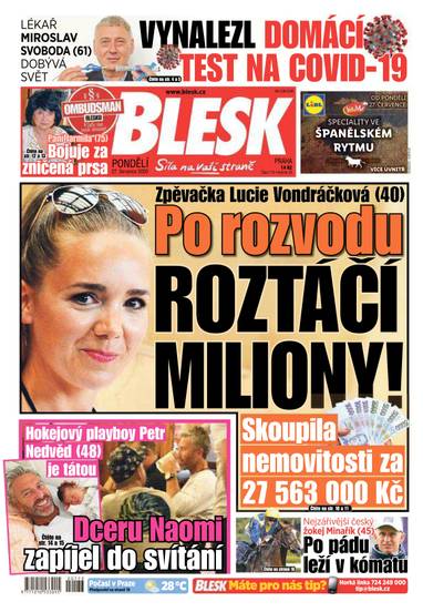 E-magazín BLESK - 27.7.2020 - CZECH NEWS CENTER a. s.