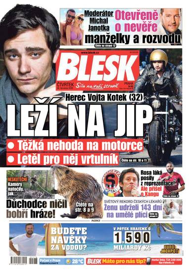 E-magazín BLESK - 30.7.2020 - CZECH NEWS CENTER a. s.